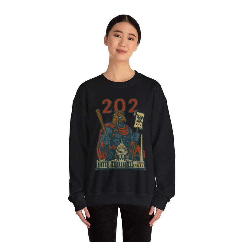 The Vigilant Order | Washington Area Code Baseball Sweatshirt