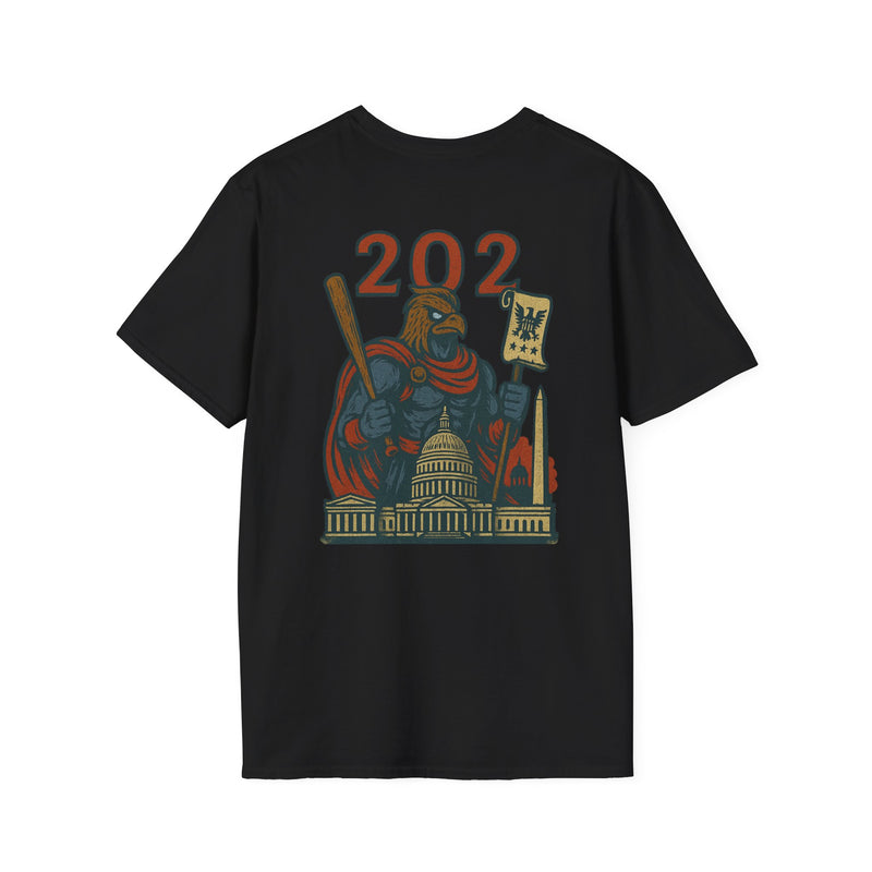 The Vigilant Order | Washington Area Code Baseball Tee