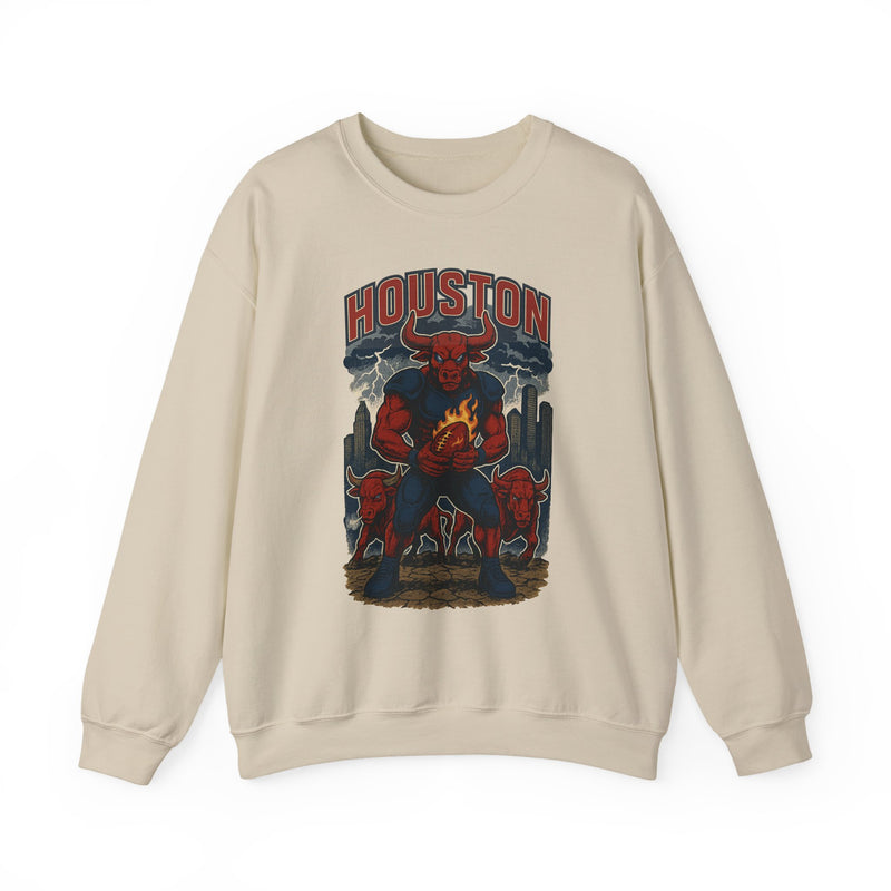 The Hornbrand Titan | Houston Football Sweatshirt