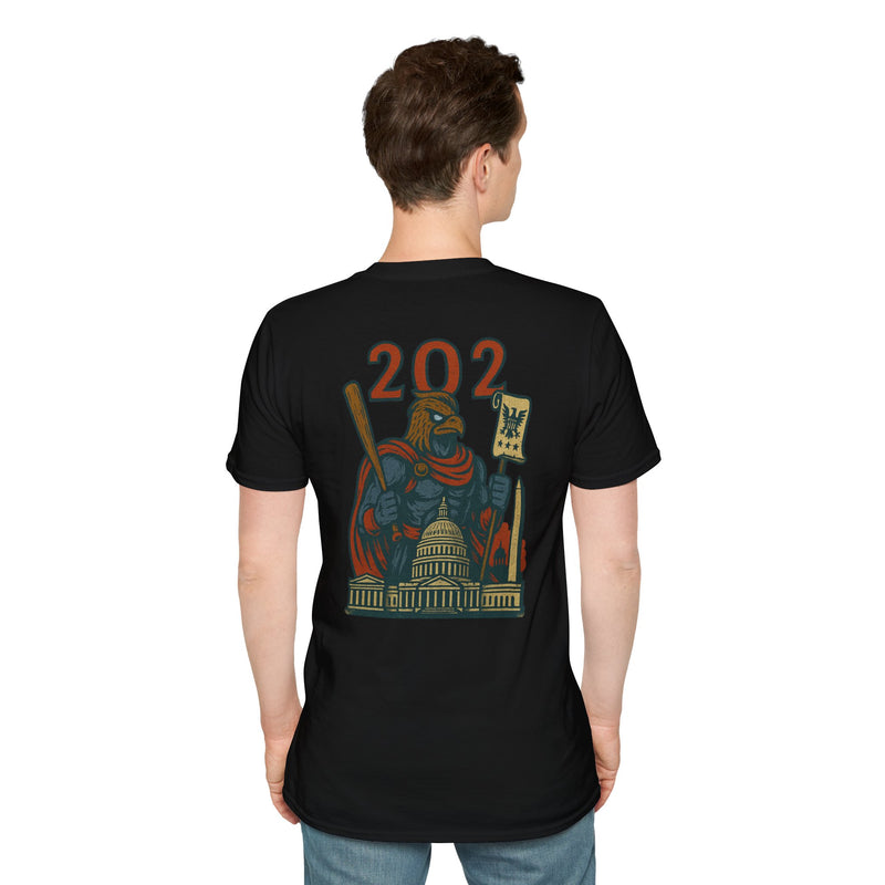 The Vigilant Order | Washington Area Code Baseball Tee