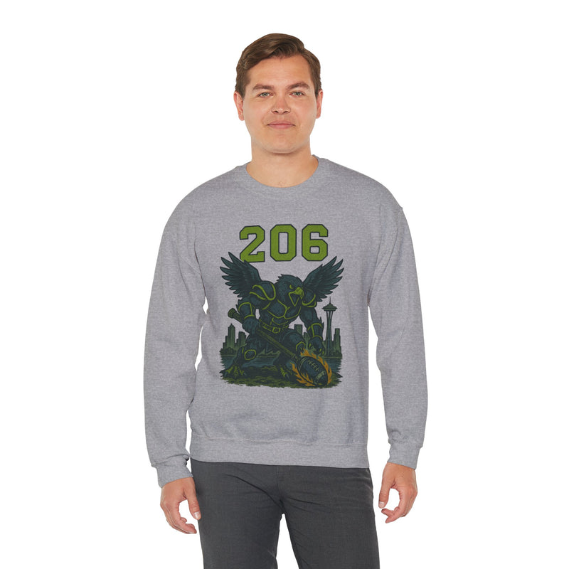 The Stormreign | Seattle Area Code Football Sweatshirt