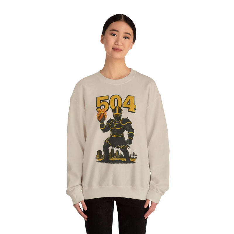 The Hollow Bishop | New Orleans Area Code Football Sweatshirt