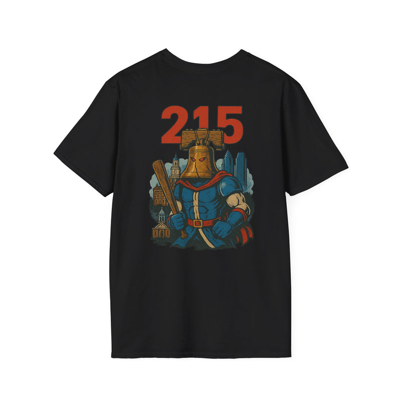 The Bellborn | Philadelphia Area Code Baseball Tee