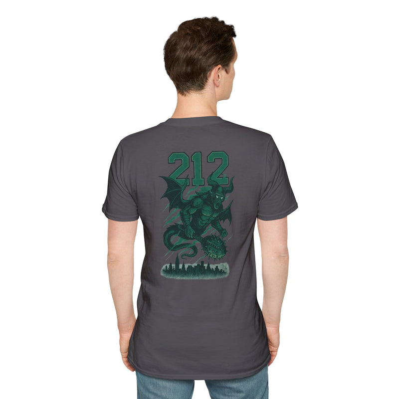 The Airborne Verdict | New York Area Code Football Tee