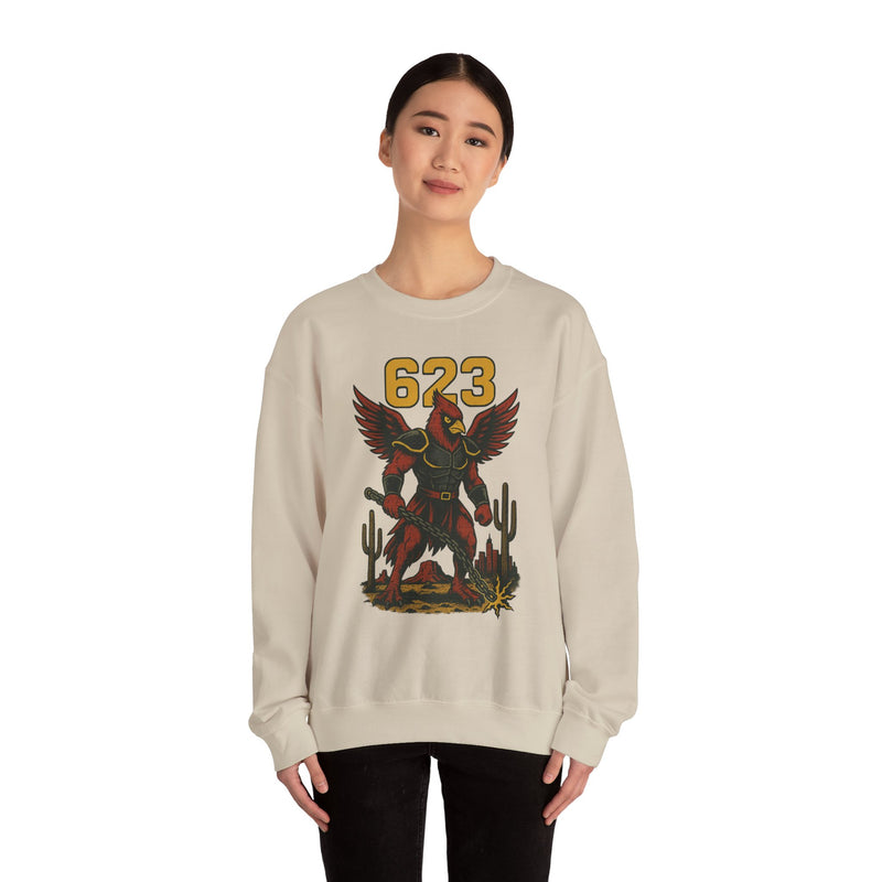 The Chainbound Sentinel | Arizona Area Code Football Sweatshirt