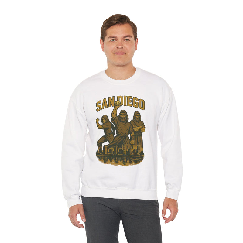 The Cleansed Order | San Diego Area Code Baseball Sweatshirt