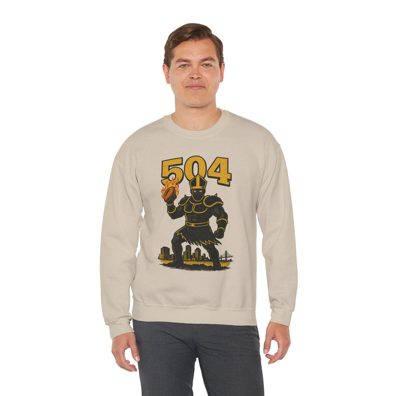 The Hollow Bishop | New Orleans Area Code Football Sweatshirt