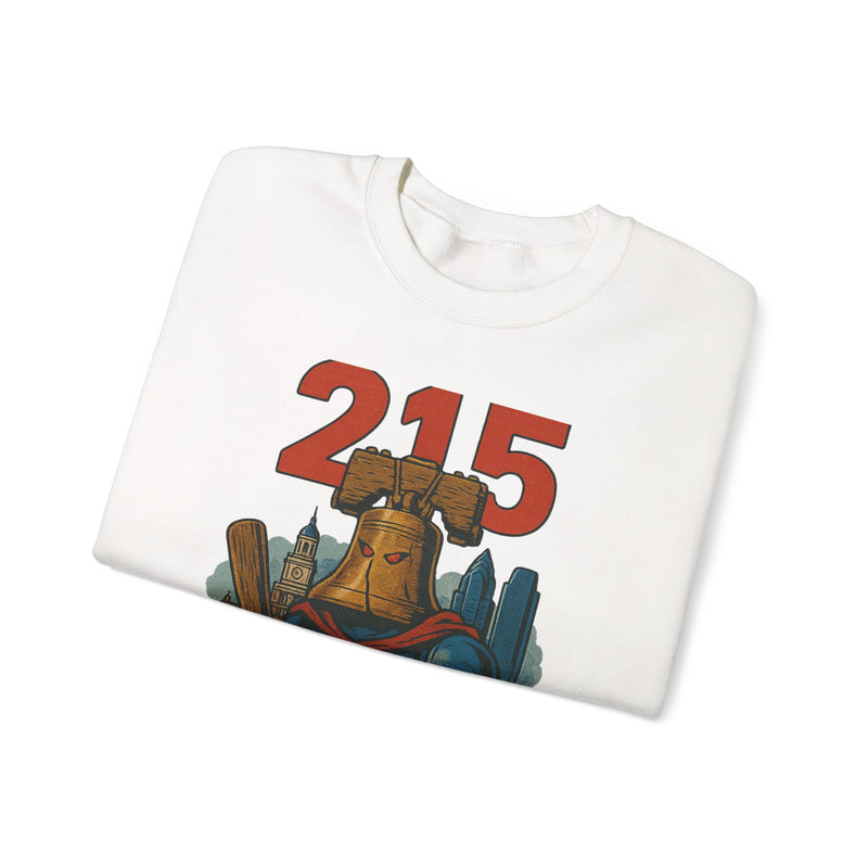 The Bellborn | Philadelphia Area Code Baseball Sweatshirt