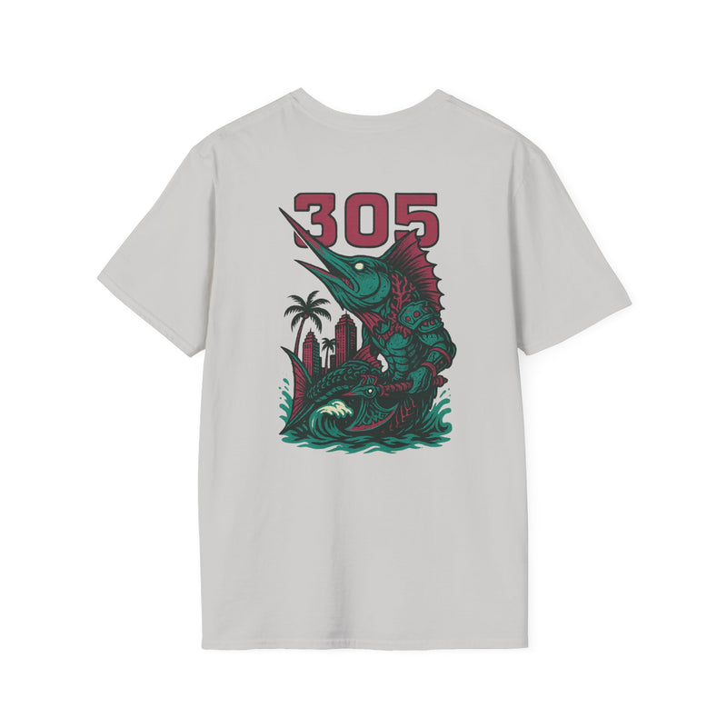 The Deepwake Sovereign | Miami Area Code Baseball Tee