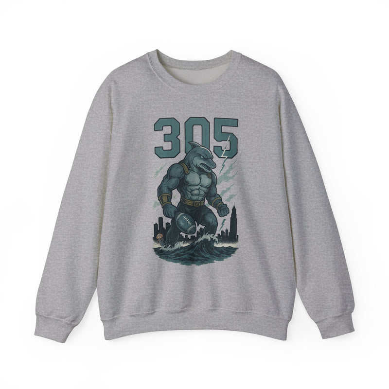 The Undertide | Miami Area Code Football Sweatshirt