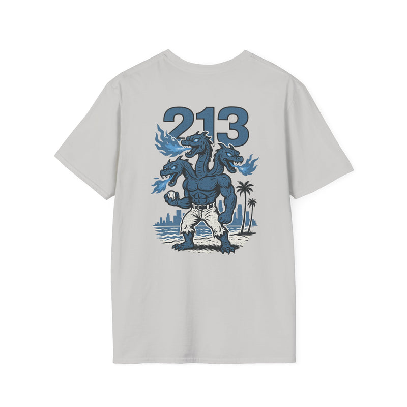 The Seraphydra | Los Angeles Area Code Baseball Tee