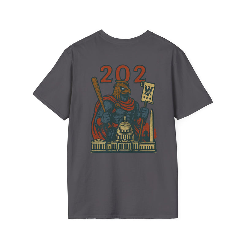 The Vigilant Order | Washington Area Code Baseball Tee