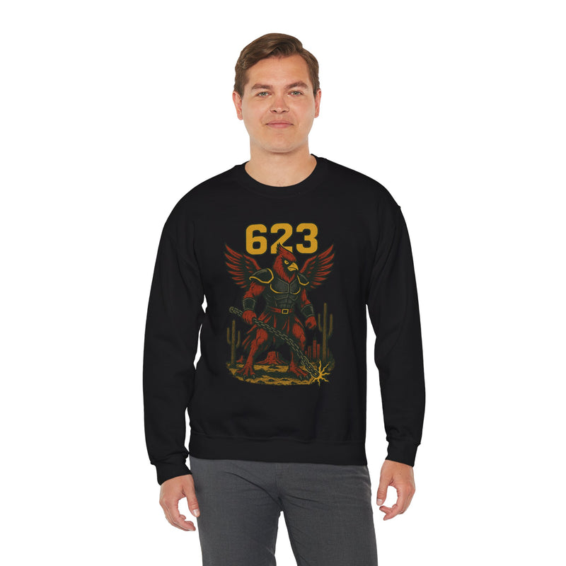 The Chainbound Sentinel | Arizona Area Code Football Sweatshirt