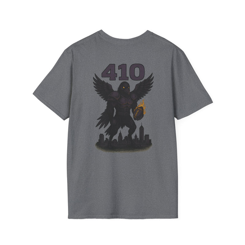 The Shadowcrest Revenant | Baltimore Area Code Football Tee