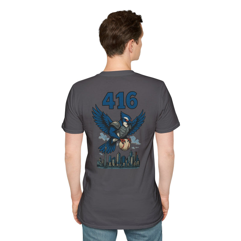 The Sky Talons | Toronto Area Code Baseball Tee