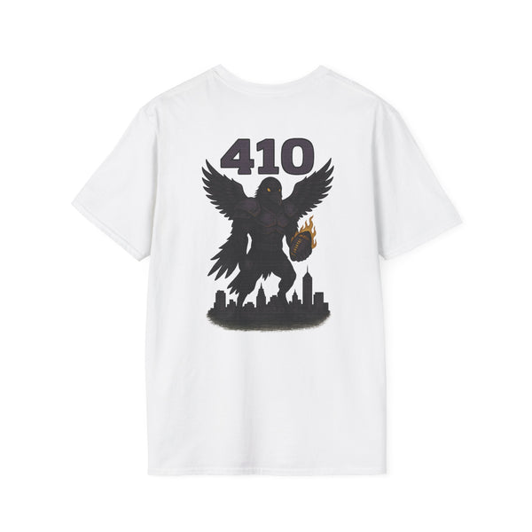 The Shadowcrest Revenant | Baltimore Area Code Football Tee