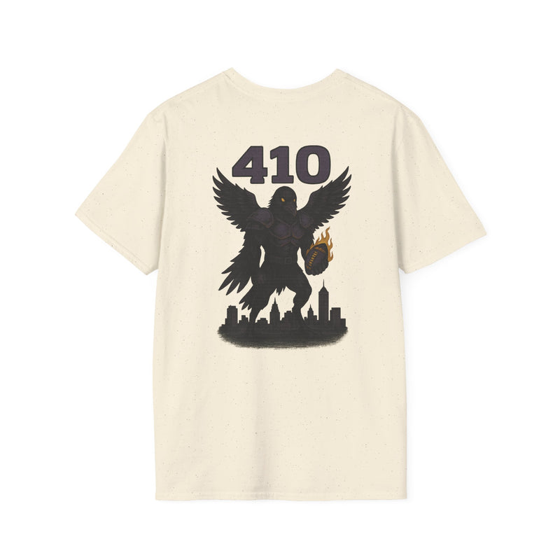 The Shadowcrest Revenant | Baltimore Area Code Football Tee