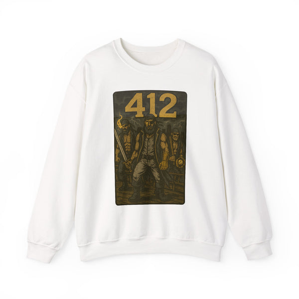 The Floodline Pact | Pittsburgh Area Code Baseball Sweatshirt