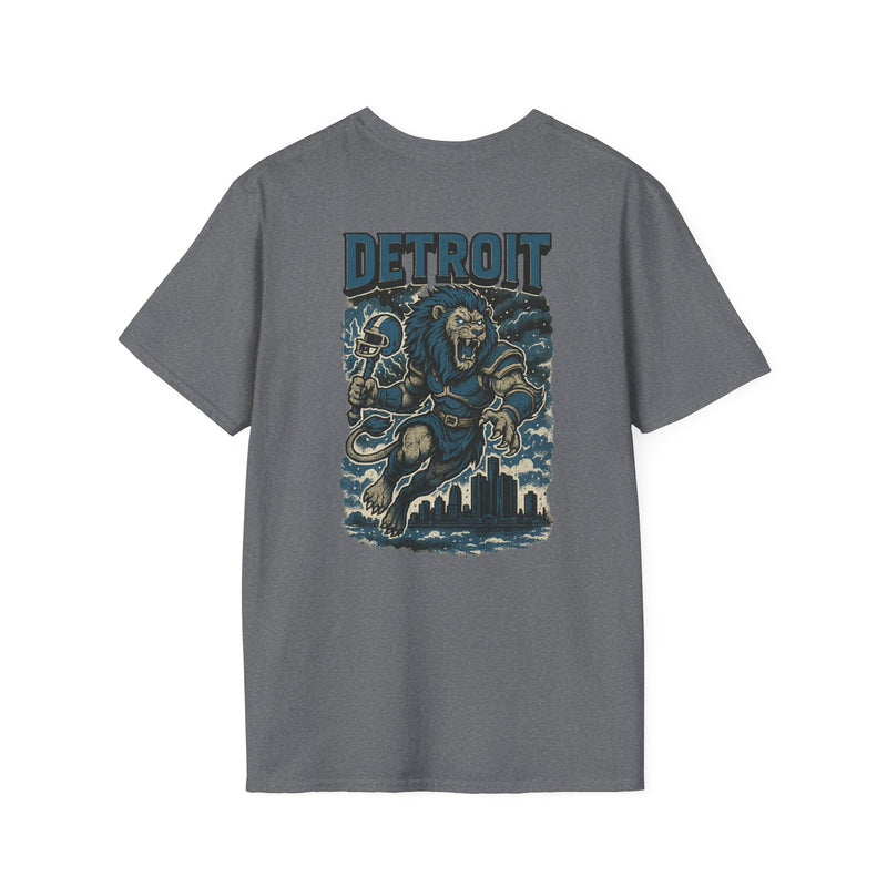 The Roarline King | Detroit Football Tee