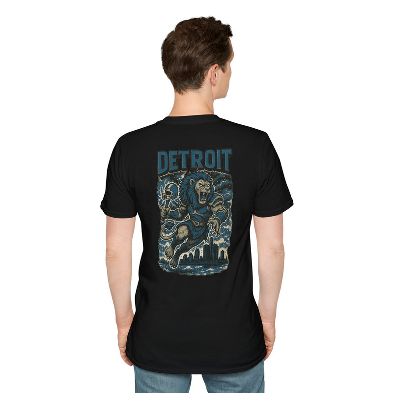 The Roarline King | Detroit Football Tee