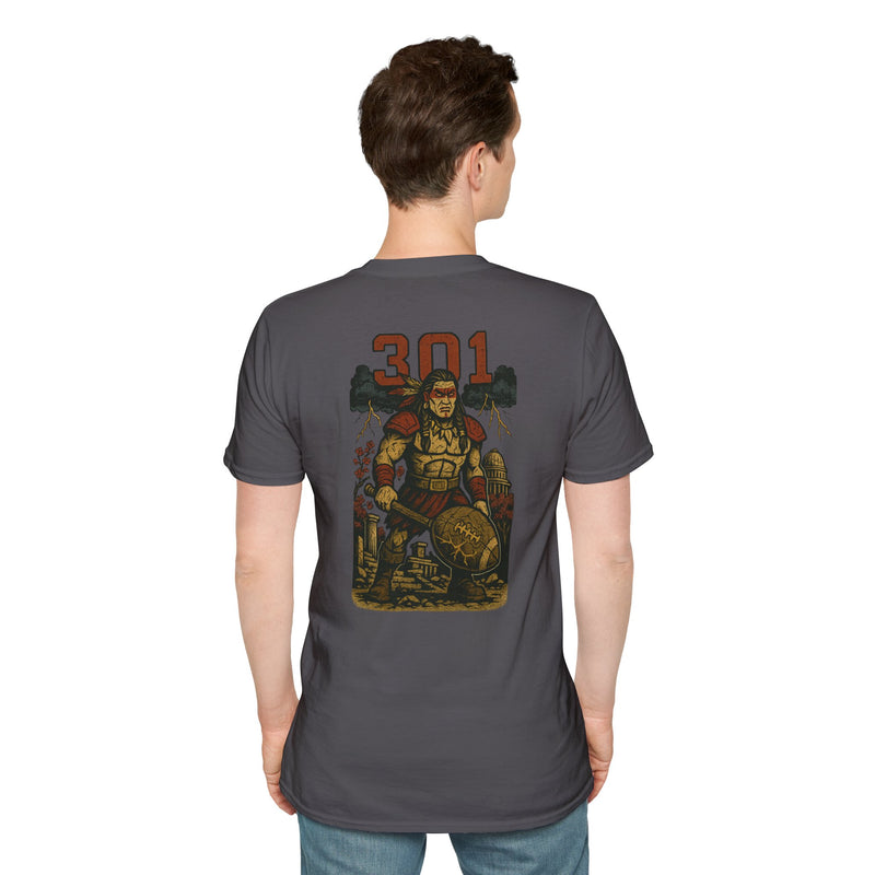 The Red Echo | Washington Area Code Football Tee