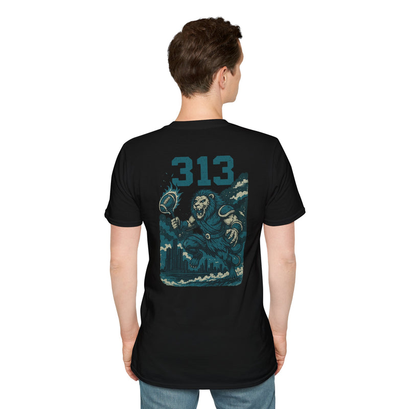 The Roarline King | Detroit Area Code Football Sweatshirt
