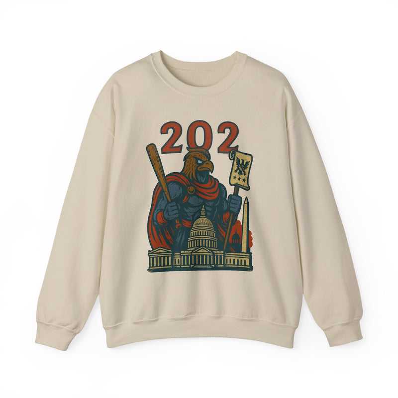 The Vigilant Order | Washington Area Code Baseball Sweatshirt