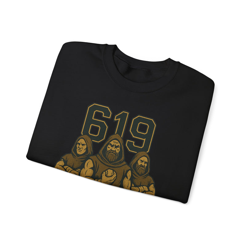 The Cleansed Order | San Diego Area Code Baseball Sweatshirt