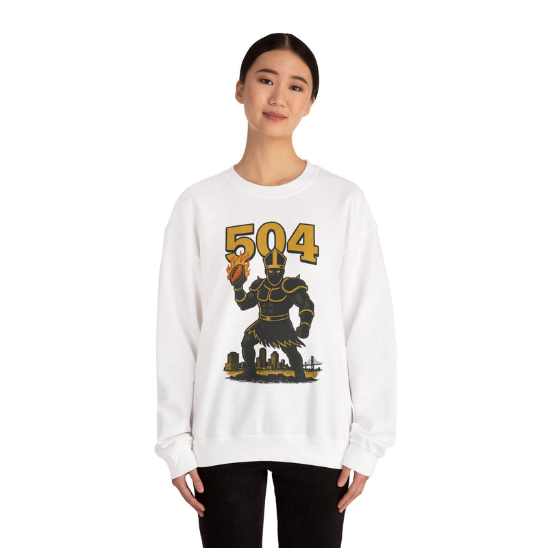 The Hollow Bishop | New Orleans Area Code Football Sweatshirt