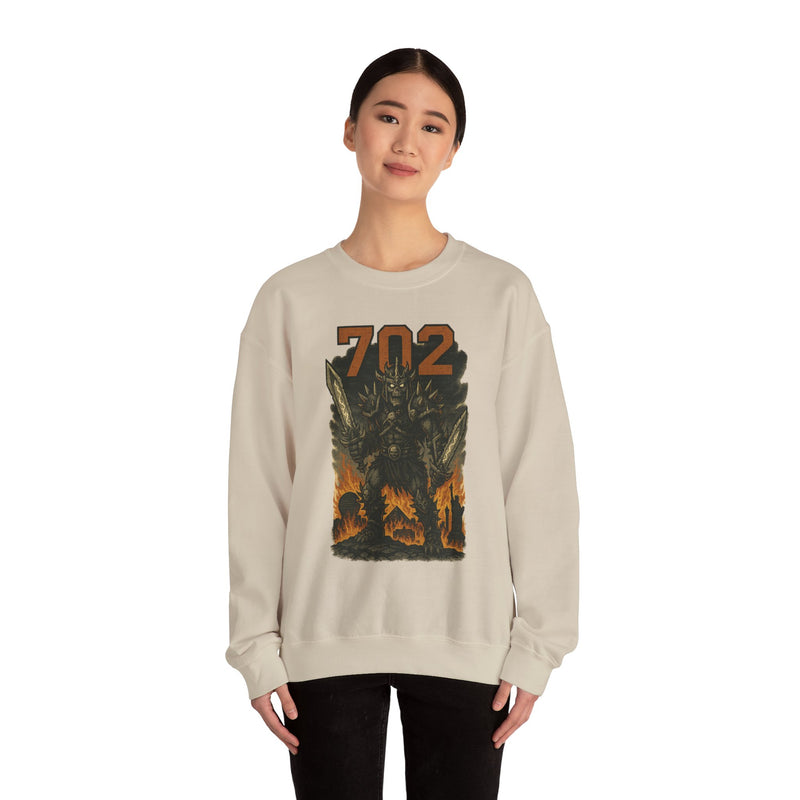 The Hollow Warden | Las Vegas Area Code Football Sweatshirt