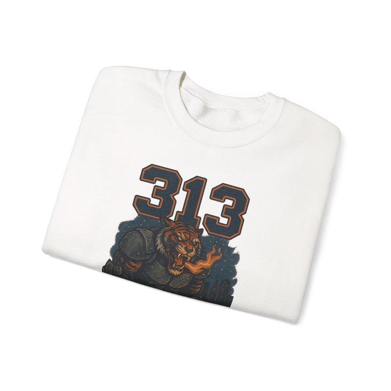 The Ironclaw | Detroit Area Code Baseball Sweatshirt