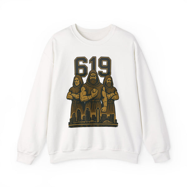 The Cleansed Order | San Diego Area Code Baseball Sweatshirt