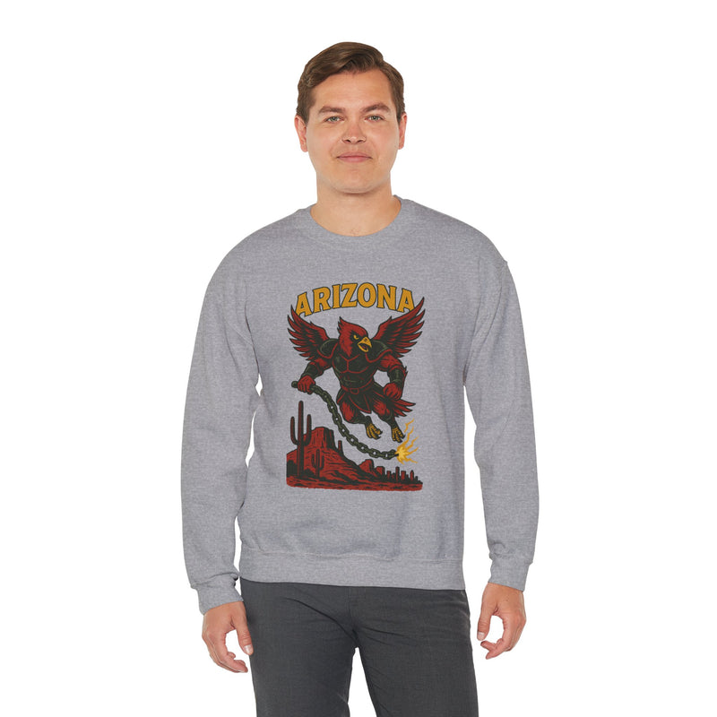 The Chainbound Sentinel | Arizona Area Code FootballSweatshirt