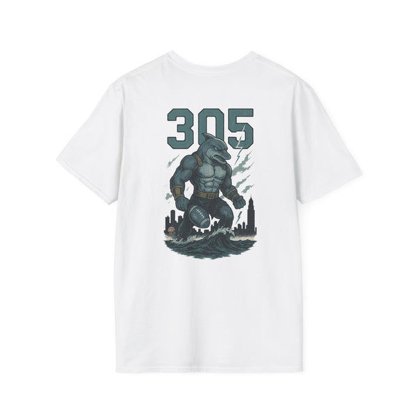 The Undertide | Miami Area Code Football Tee