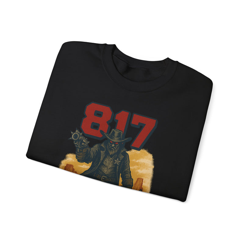 The Last Slingers | Texas Area Code Baseball Sweatshirt