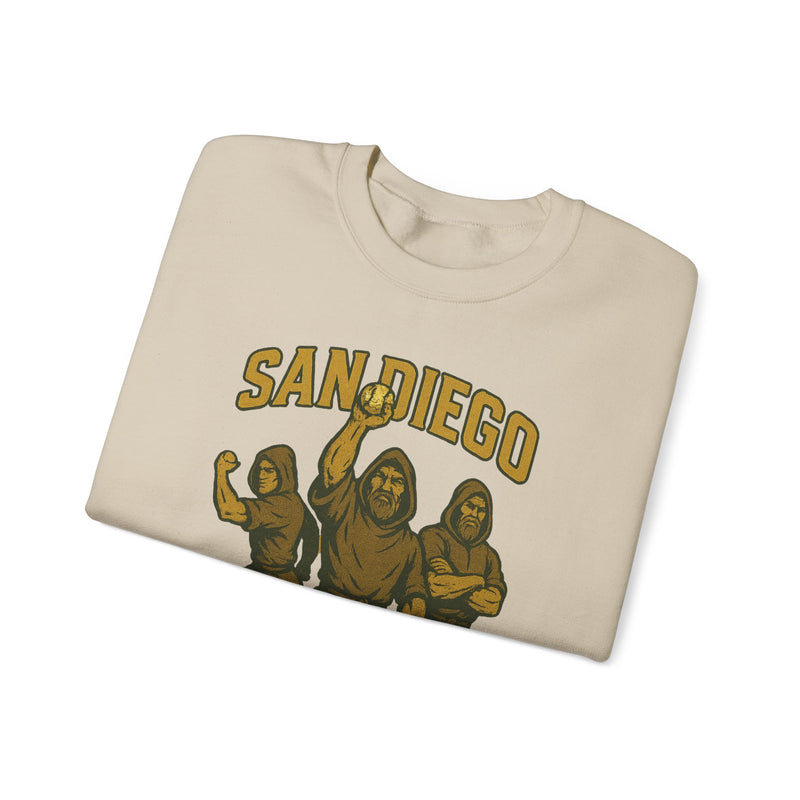 The Cleansed Order | San Diego Area Code Baseball Sweatshirt