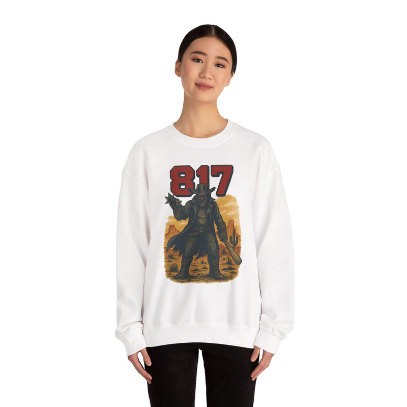 The Last Slingers | Texas Area Code Baseball Sweatshirt