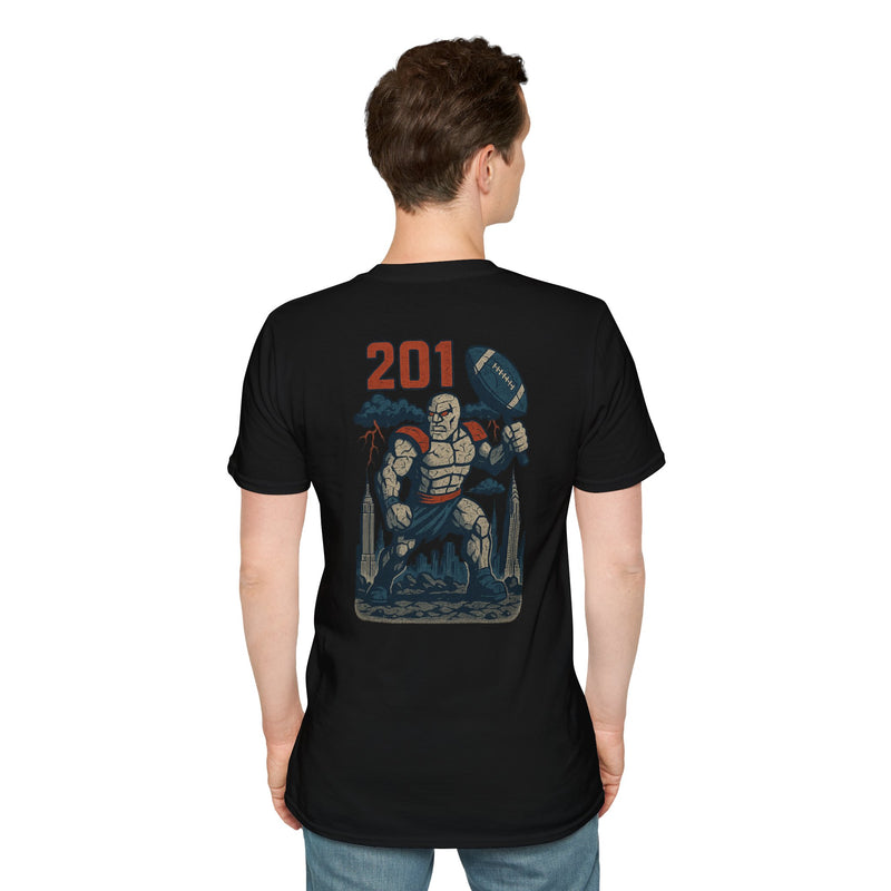 The Silencebreaker | New York Area Code Football Tee