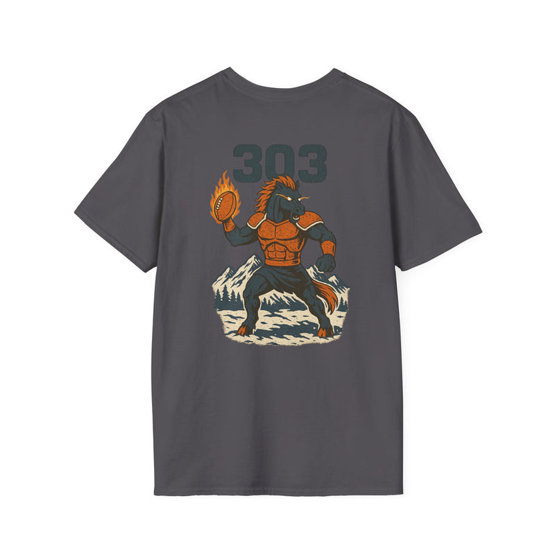 The Stormbrand | Denver Area Code Football Tee