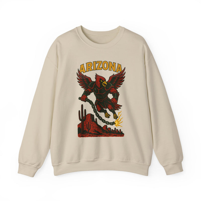 The Chainbound Sentinel | Arizona Area Code FootballSweatshirt