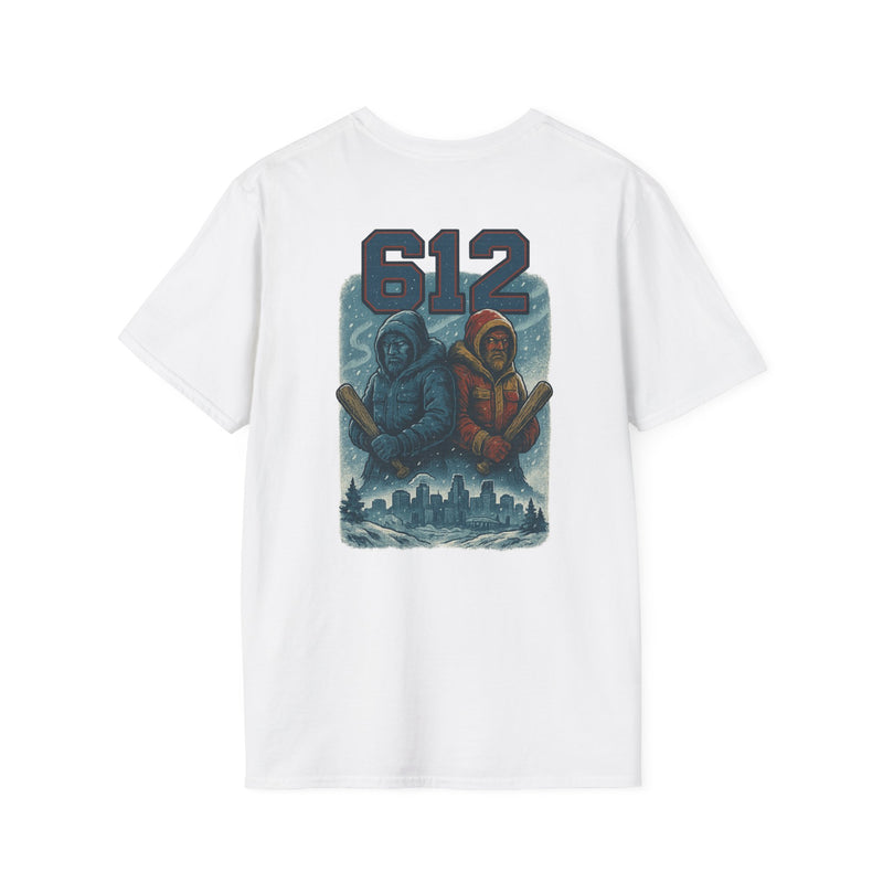 Icebound Sentinels | Minnesota Area Code Baseball Tee