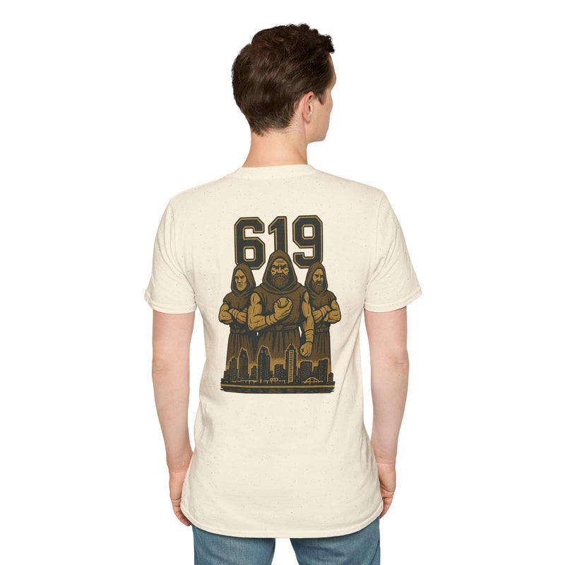 The Cleansed Order | San Diego Area Code Baseball Tee