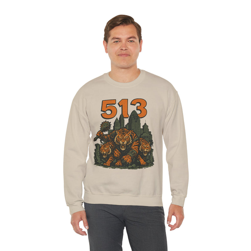 The Emberstripe Kin | Cincinnati Area Code Football Sweatshirt