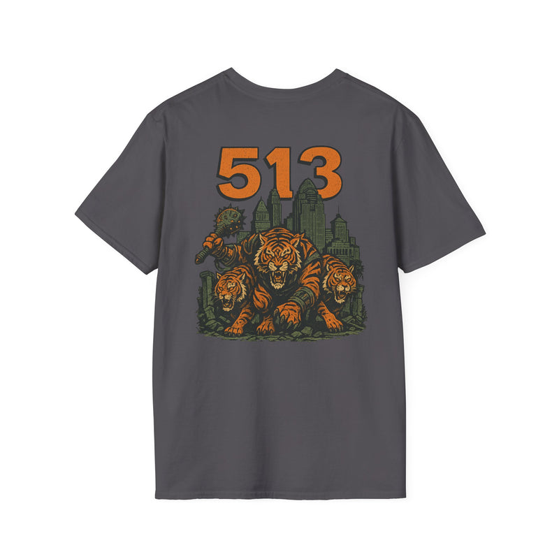 The Emberstripe Kin | Cincinnati Area Code Football Tee