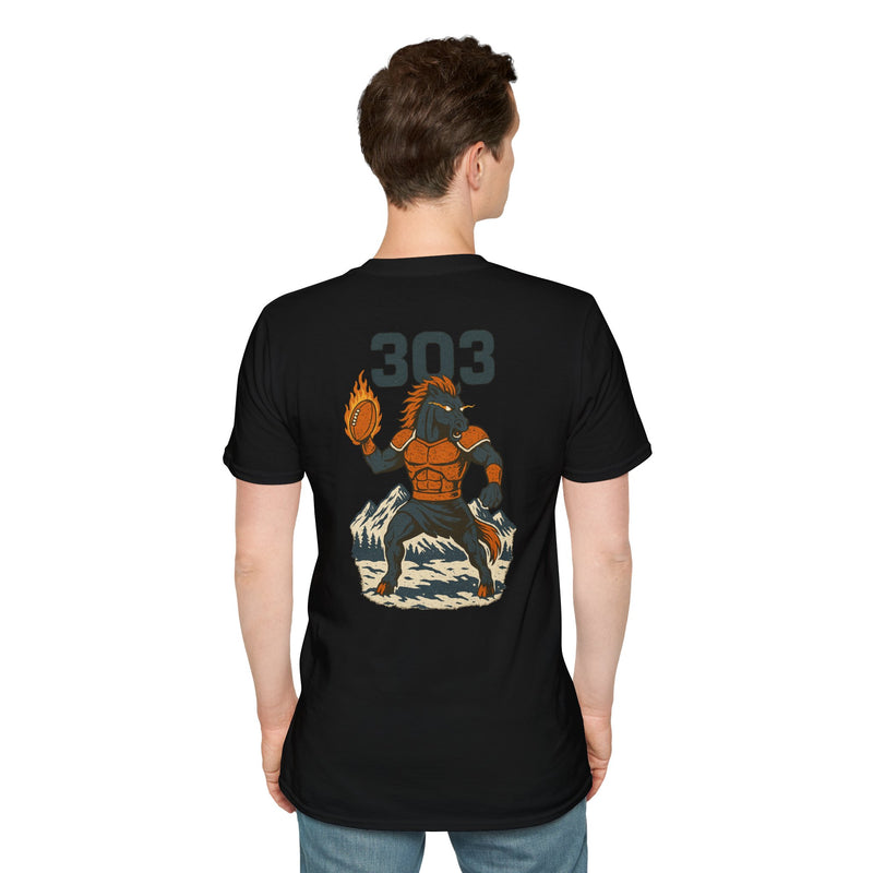 The Stormbrand | Denver Area Code Football Tee