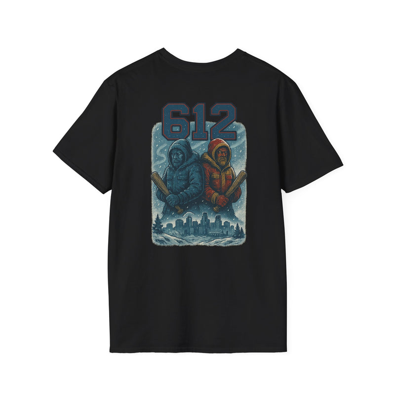 Icebound Sentinels | Minnesota Area Code Baseball Tee