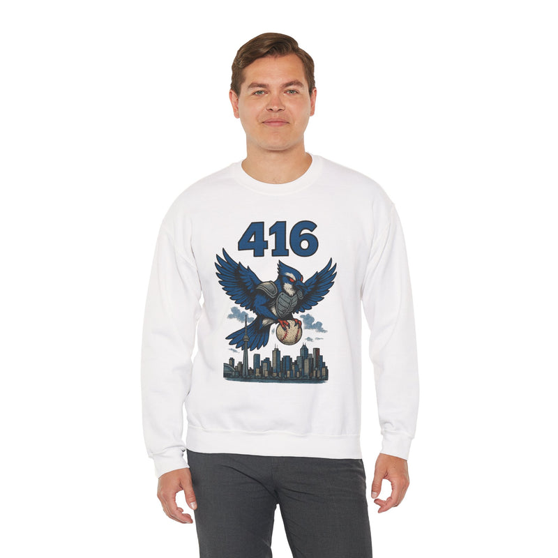 The Sky Talons | Toronto Area Code Baseball Sweatshirt