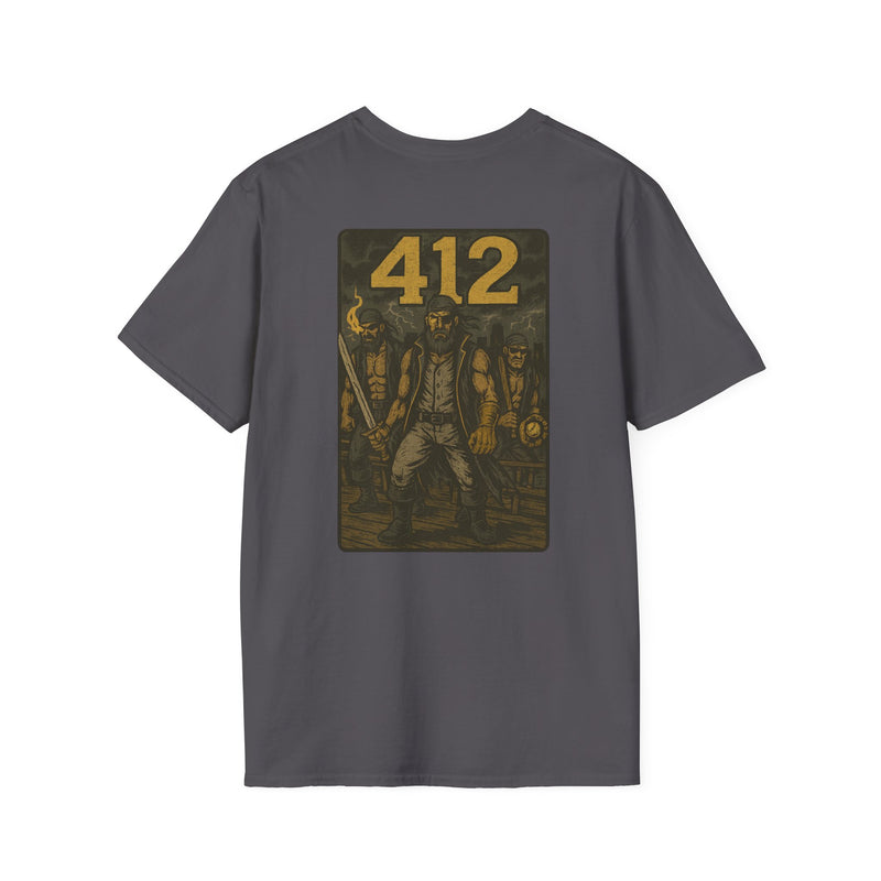The Floodline Pact | Pittsburgh Area Code Baseball Tee