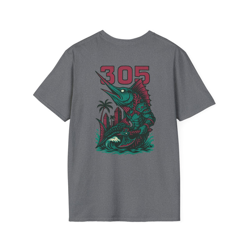 The Deepwake Sovereign | Miami Area Code Baseball Tee