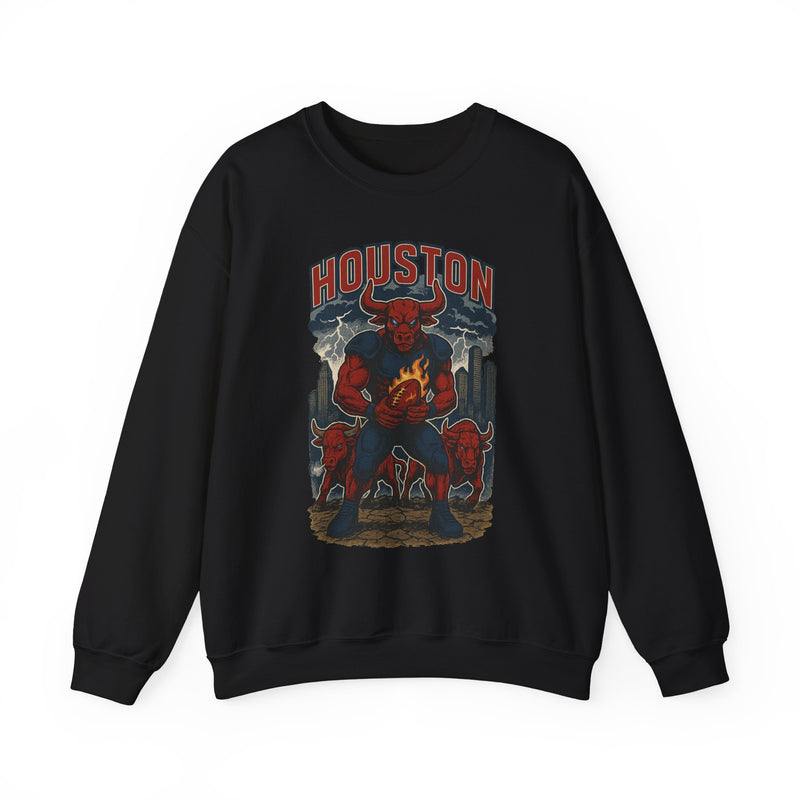The Hornbrand Titan | Houston Football Sweatshirt